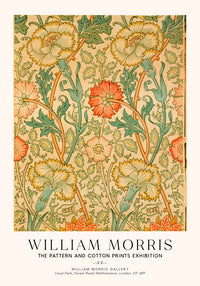 William Morris Pink and Rose Art Exhibition Poster – Handgedruckt Berlin — Ansicht 4