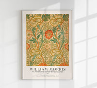 William Morris Pink and Rose Art Exhibition Poster – Handgedruckt Berlin — Ansicht 1