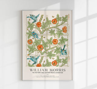 William Morris Trellis Art Exhibition Poster – Archival Print Berlin