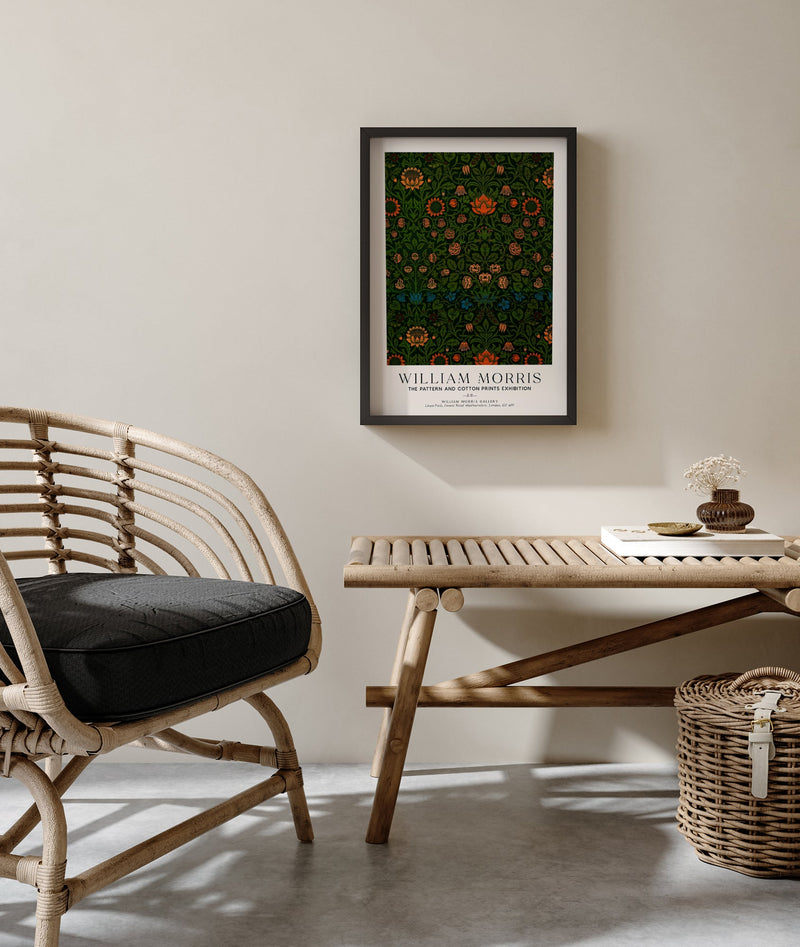 William Morris Violet and Columbine Art Exhibition Poster — Ansicht 2