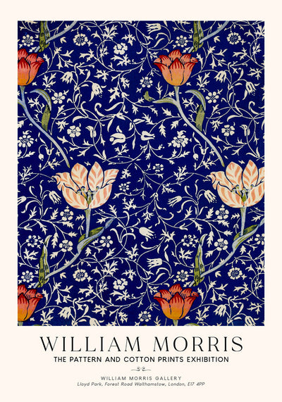 William Morris Medway Pattern Art Exhibition Poster – Art Print on Archival Paper
