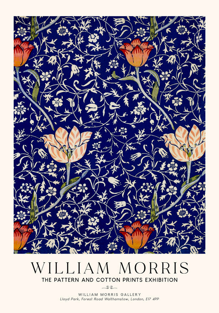 William Morris Medway Pattern Art Exhibition Poster – Art Print on Archival Paper — Ansicht 4