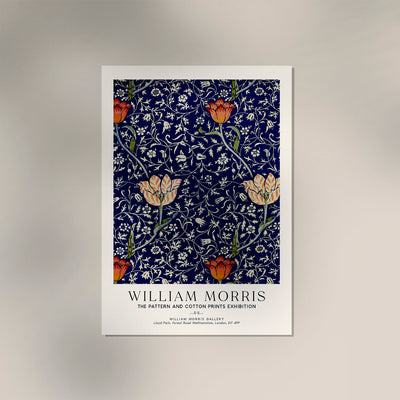 William Morris Medway Pattern Art Exhibition Poster – Art Print on Archival Paper