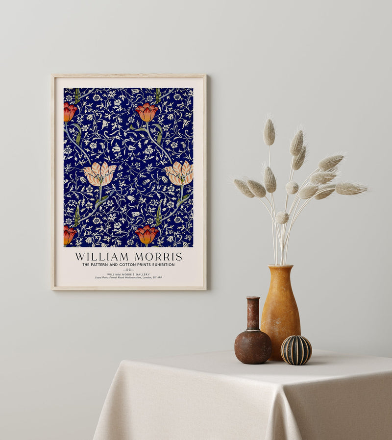 William Morris Medway Pattern Art Exhibition Poster – Art Print on Archival Paper — Ansicht 2