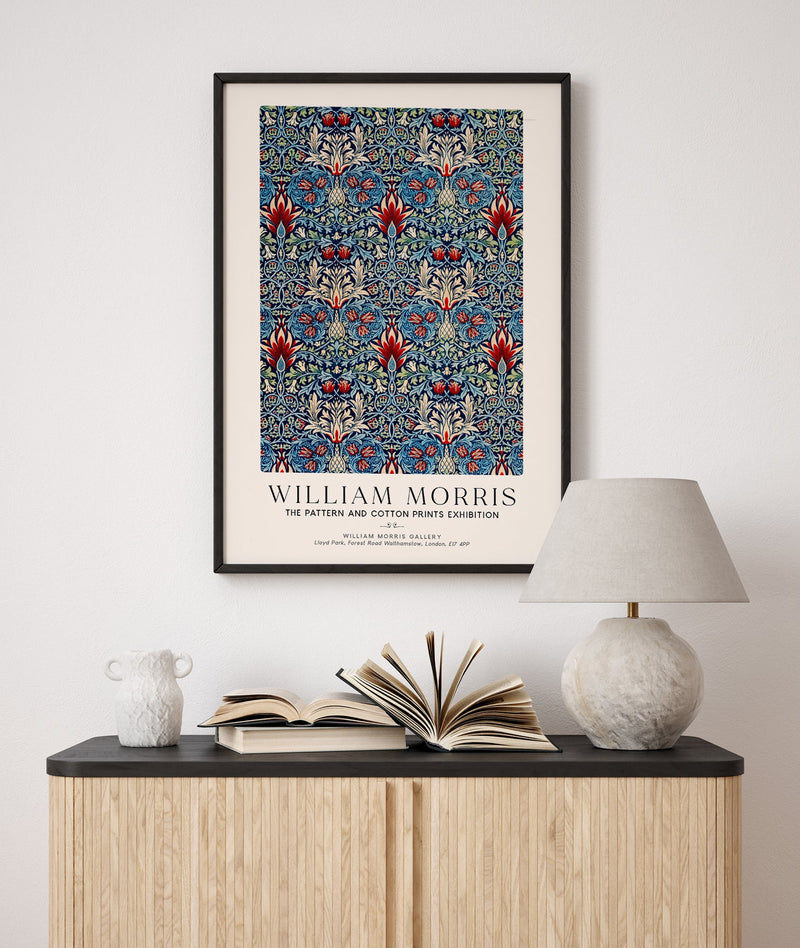 William Morris Snakehead Pattern Art Exhibition Poster — Ansicht 2
