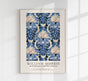William Morris Floral Bouquets Art Exhibition Poster