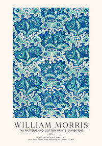 William Morris Vintage Floral Wallpaper Art Exhibition Poster – Patroa Studio — Ansicht 4