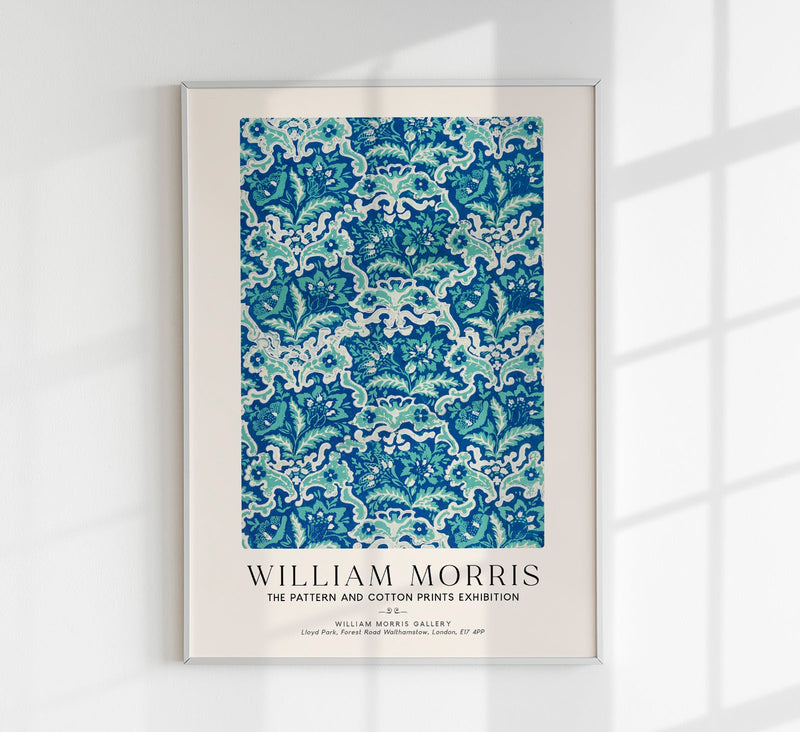 William Morris Vintage Floral Wallpaper Art Exhibition Poster – Patroa Studio — Patroa Studio