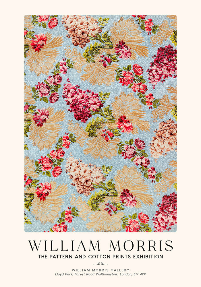 William Morris Floral Brocade Art Exhibition Poster – Patroa Studio — Ansicht 4
