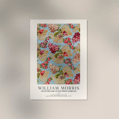 William Morris Floral Brocade Art Exhibition Poster – Patroa Studio