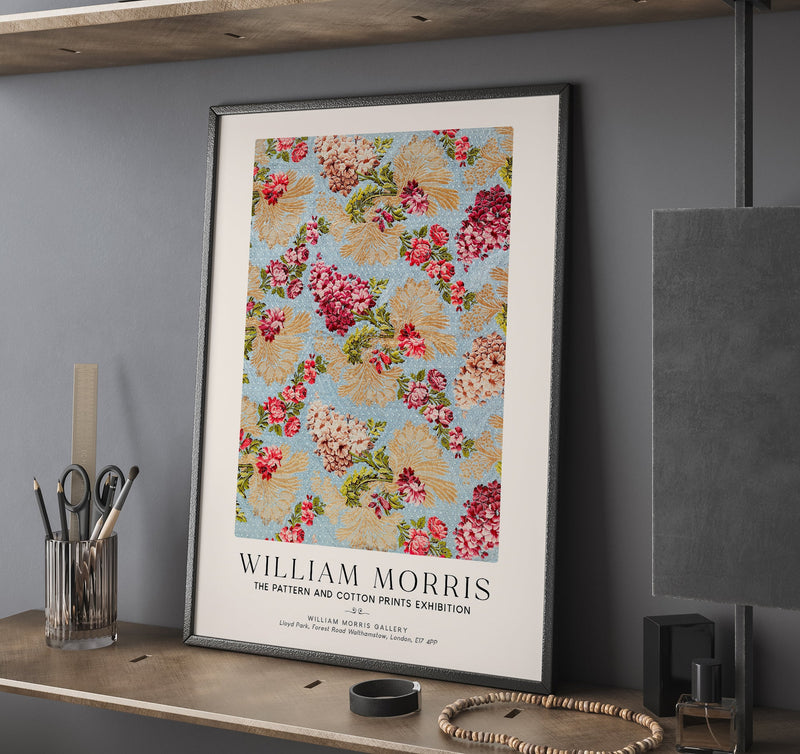 William Morris Floral Brocade Art Exhibition Poster – Patroa Studio — Ansicht 2