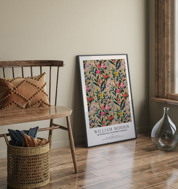 William Morris Birds and Bees Art Exhibition Poster – Archivdruck Berlin
