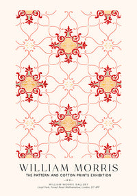 William Morris Vintage Wallpaper Art Exhibition Poster – Handdruck Berlin — Ansicht 4
