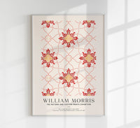 William Morris Vintage Wallpaper Art Exhibition Poster – Handdruck Berlin — Ansicht 1