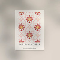 William Morris Vintage Wallpaper Art Exhibition Poster – Handdruck Berlin — Ansicht 3