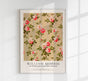 William Morris Vintage Rose Wallpaper Art Exhibition Poster – Handgedruckt Berlin