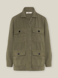 Field Jacket Organic Cotton Oversized Fit – Sustainably manufactured — Ansicht 5