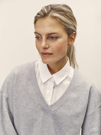 Oversized Organic Cotton Blouse – Casual | Timeless | Made in Portugal — Ansicht 7