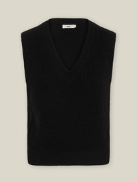 Strick Pullover Merino Wolle V-Ausschnitt – GOTS zertifiziert, fair gefertigt Italien — Ansicht 7