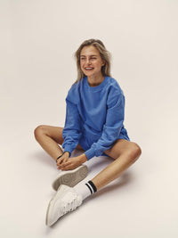 Sweatshirt Round Neck Organic Cotton – Oversized Fit, Made in Portugal — Ansicht 7