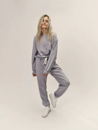 Organic cotton crew neck sweatshirt – oversized fit | soft organic cotton | fairly manufactured in Portugal