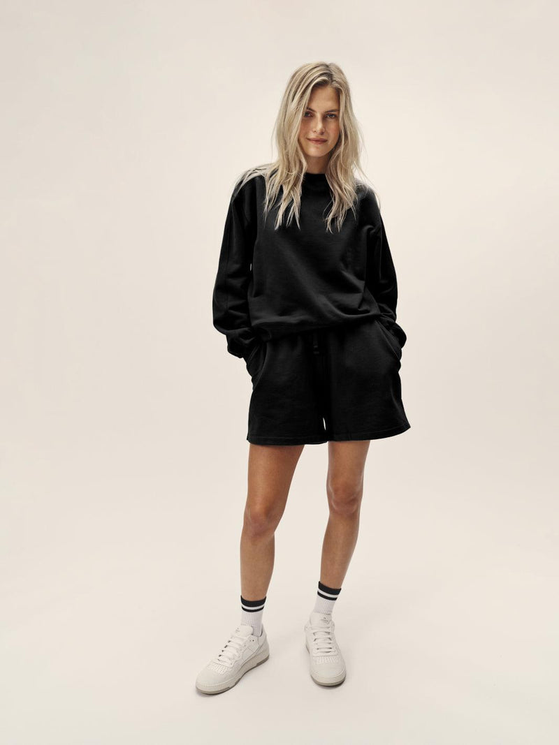 Sweatshirt Round Neck Organic Cotton – Oversized Fit, Made in Portugal — Ansicht 4