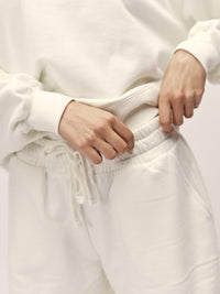 Organic Cotton Sweat Shorts – relaxed fit fairly produced in Portugal — Ansicht 2