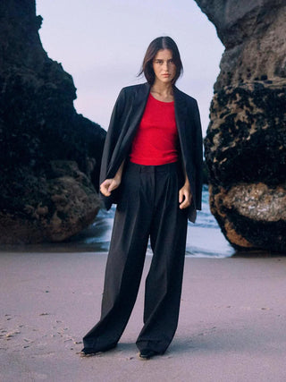 Marlene trousers made from sustainable wool