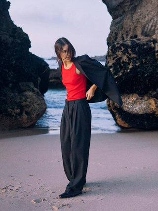 Marlene trousers made from sustainable wool
