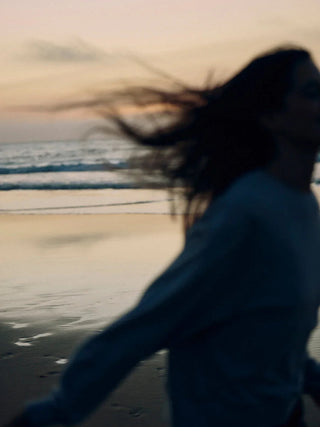 Organic cotton crew neck sweatshirt – oversized fit | soft organic cotton | fairly manufactured in Portugal