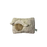 Organic Cotton Heating Pad Sheep - Handmade Natural White — Ansicht 5