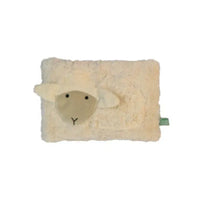 Organic Cotton Heating Pad Sheep - Handmade Natural White — Ansicht 3