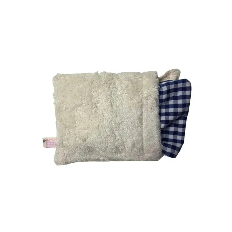 Organic Cotton Heating Pad Sheep - Handmade Natural White — Pat & Patty