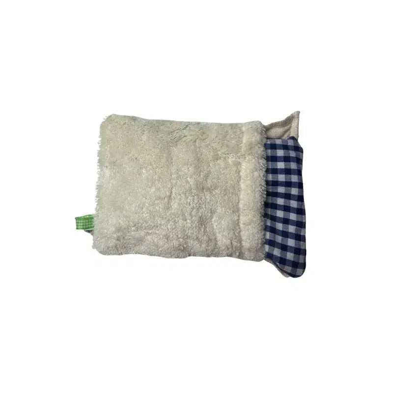 Organic Cotton Heating Pad Sheep - Handmade Natural White — Ansicht 9