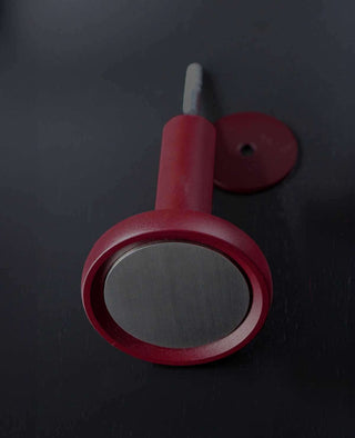 Wandhaken Silvereye Siqual-Design Rot Detail