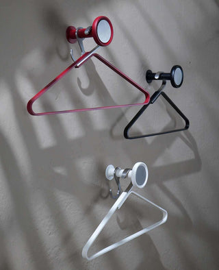 Wandhaken Silvereye Siqual-Design mit drei kleiderbügel