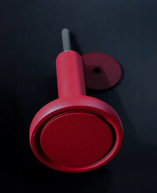 Wandhaken Siqual-Design Rot Detail