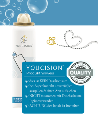 YOUCISION® Add-on Cleaner – Hygienisch | Umweltfreundlich | Langlebig