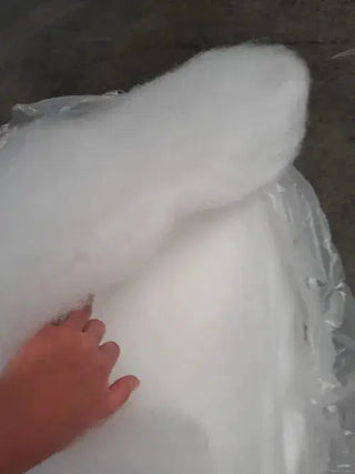 Waschbare Füllwatte Aus 100 % Maiswatte – Wiederverwendbare, Umweltfreundliche Naturfüllung Von PAT & PATTY Für Spielzeug, Kissen Oder DIY-Projekte