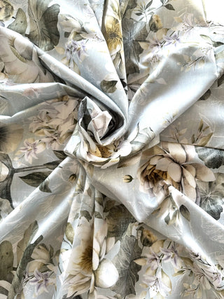 Bettwäsche-Set Wasserlilien – 100% mercerisierte Baumwolle | Premium Satin 300 TC | bügelleicht