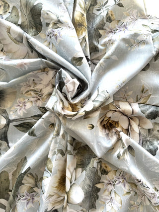 Bettwäsche-Set Wasserlilien – 100% mercerisierte Baumwolle | Premium Satin 300 TC | bügelleicht