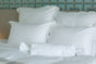 Duvet Cover Set Plain White 100% Cotton Swiss Sateen 300 TC Easy-Care