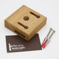 Magnetic Holder CUBE Value Set – Wood Head Wooden Cube — Ansicht 4