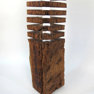 Torn Designer Stehlampe – Recyceltes Holz | Handarbeit | Exklusives Design