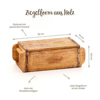 Decorative Brick Mold - Unique Handmade Wood Piece — Ansicht 8