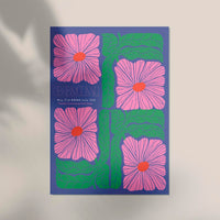 Gemini Zodiac Sign Art Poster – Zwillinge Sternzeichen Fine Art Print Canvas — Ansicht 3