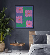 Gemini Zodiac Sign Art Poster – Zwillinge Sternzeichen Fine Art Print Canvas — Ansicht 2