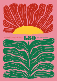 Leo Zodiac Sign A3 Art Print – Hand-printed in Berlin — Ansicht 2