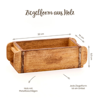 Gift Set Herb Box with Brick Mold - Organic Seeds — Ansicht 4