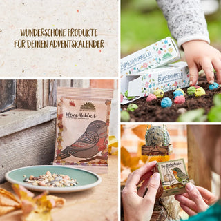 6er Set für deinen Adventskalender – Nachhaltig | Bunt gemischt | Sozial gefertigt